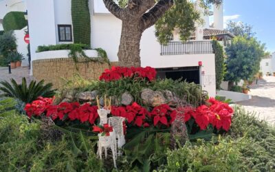 Las comunidades de vecinos se preparan para la Navidad en Marbella